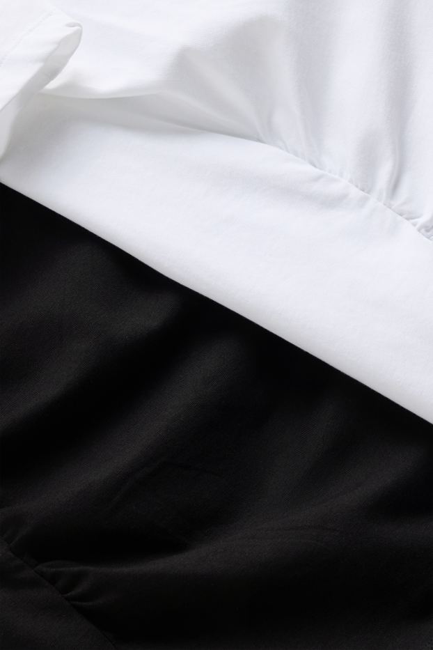 Dona - Paquet de 2 - samarreta de màniga curta de maternitat - blanc