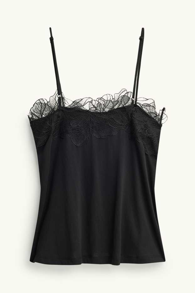 Dona - Samarreta sense mànigues - negre