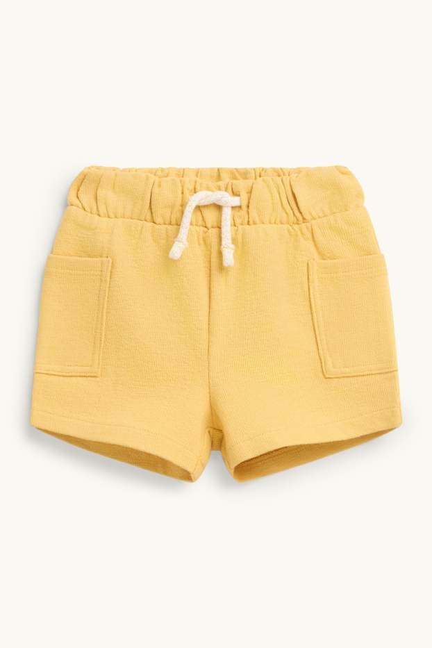 Baby Buben - Tiger - Baby-Outfit - 2 teilig - weiß / gelb