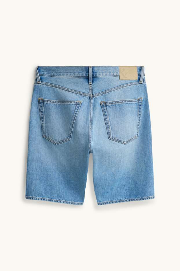Hombre - Pantalón corto vaquero - vaqueros - azul