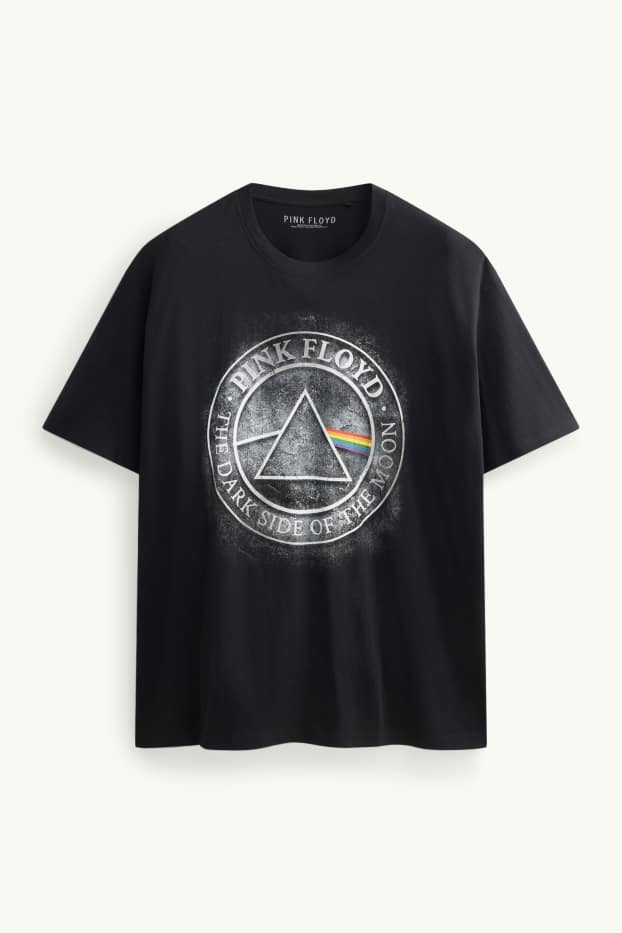 Herren - T-Shirt - Relaxed Fit - Pink Floyd - schwarz