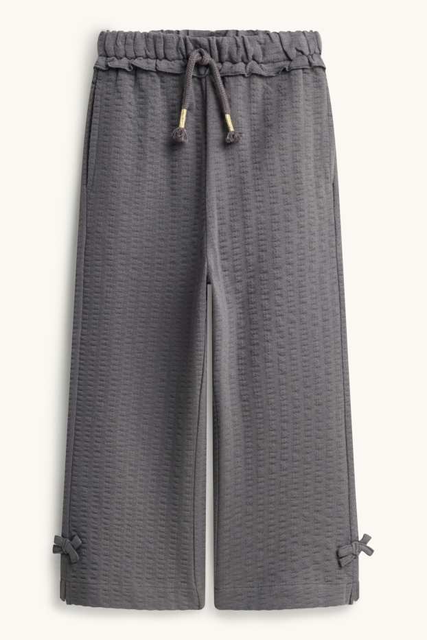 Kinderen: meisjes - Pantalon - grijs