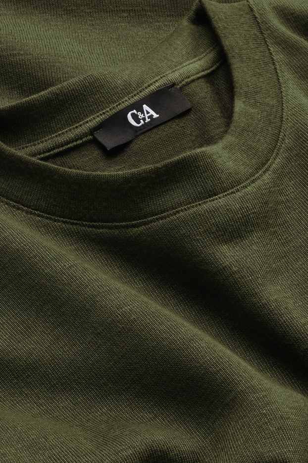 Donna - T-shirt - relaxed fit - kaki