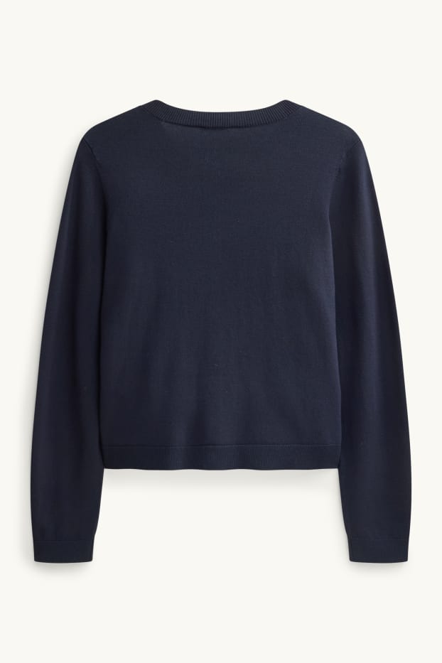 Women - Cardigan - dark blue