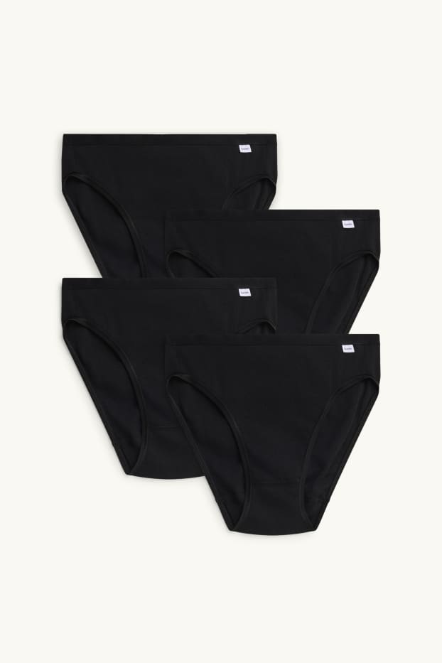 Damen - Multipack 3er - Slip - schwarz