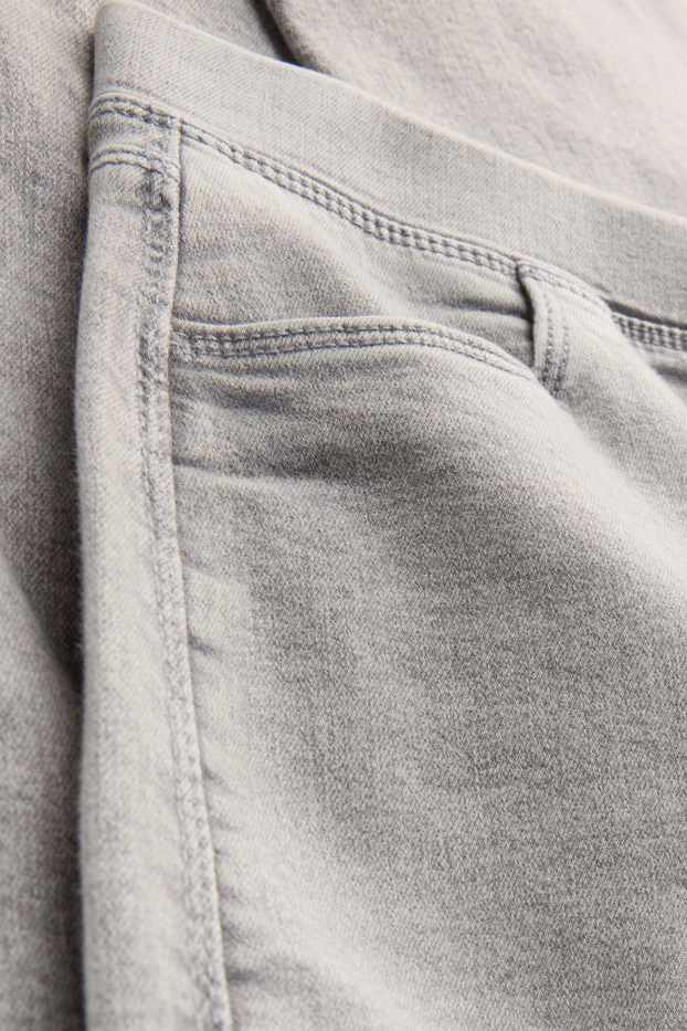 Bambine - Jeggings a gamba larga - jeans grigio chiaro