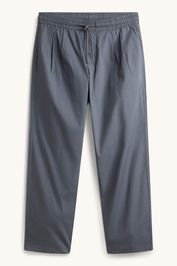 Herren - Hose - Relaxed Fit - grau