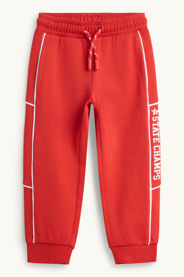 Copii - Băieți - Pantaloni de trening - roșu