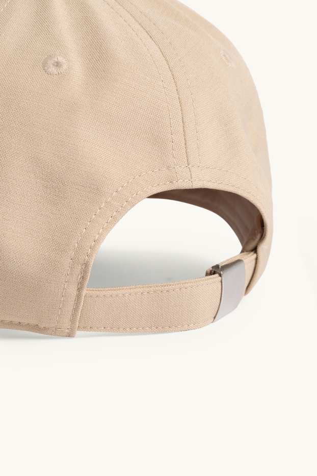 Hommes - Casquette - beige