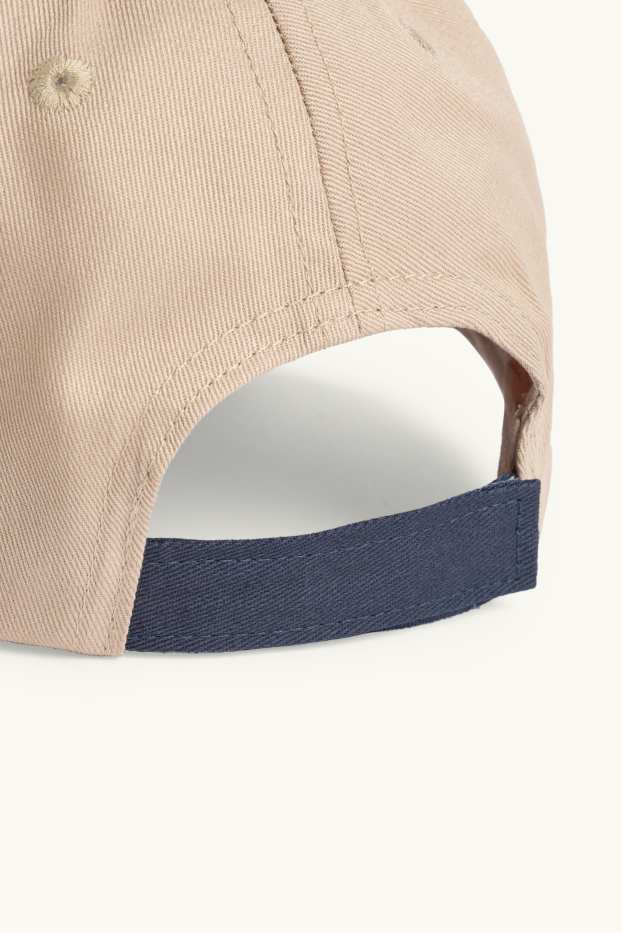 Kinderen: jongens - Spider-Man - baseballpet - beige