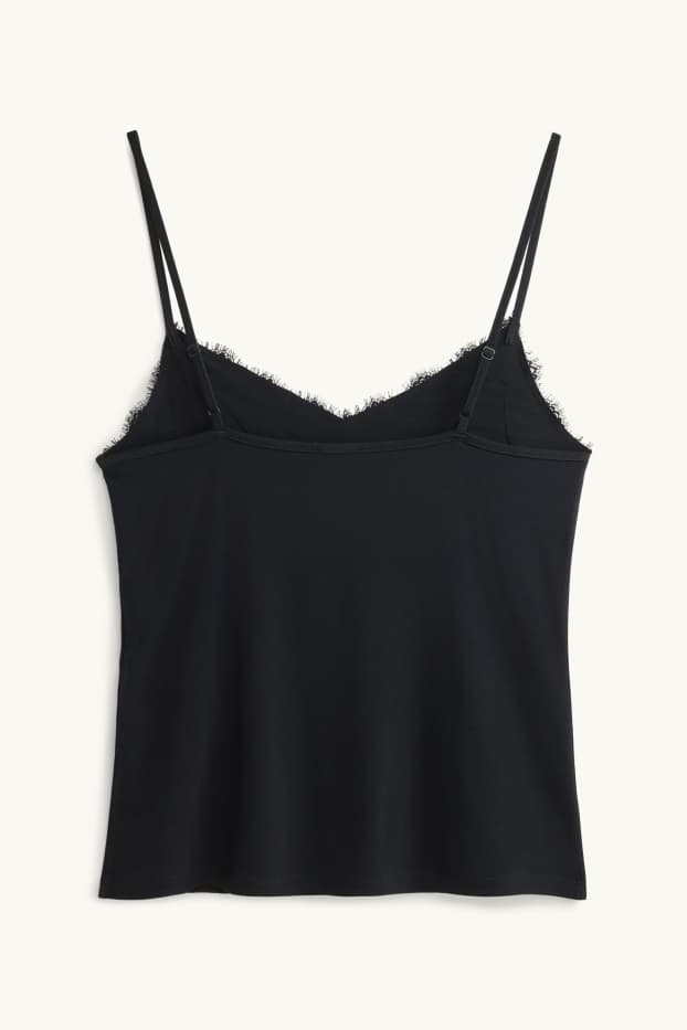 Femei - Top - negru
