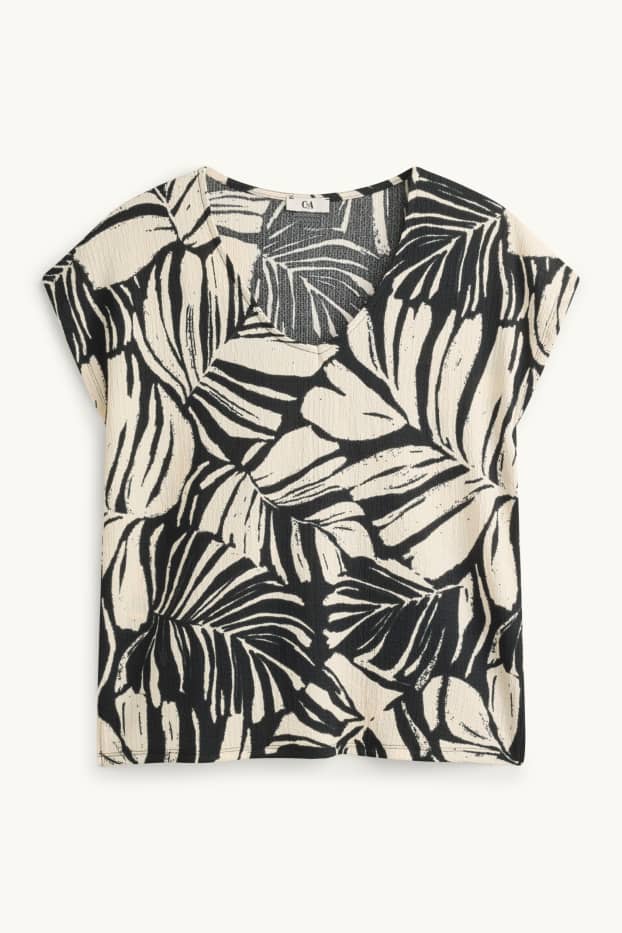 Femmes - T-shirt - noir