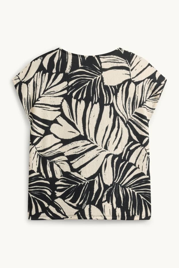 Femmes - T-shirt - noir