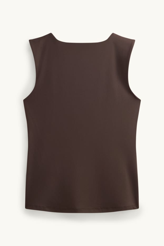 Damen - Top - braun