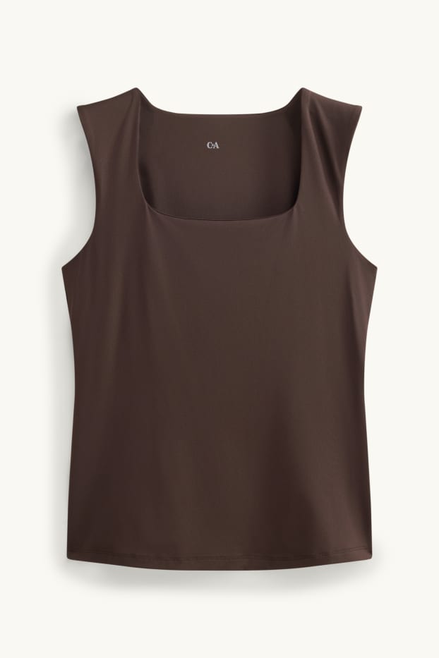 Damen - Top - braun