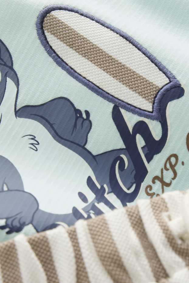 Baby Jungen - Lilo & Stitch - Baby-Outfit - 2 teilig - braun / blau