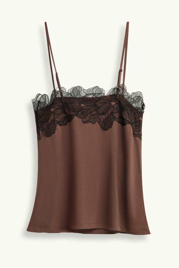 Dona - Samarreta sense mànigues - marró