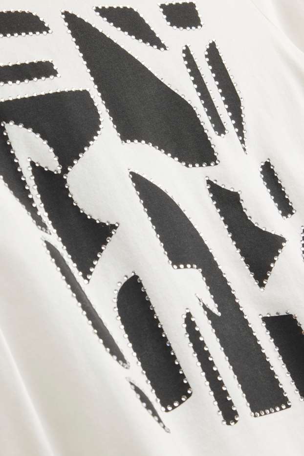 Dames - T-shirt - wit