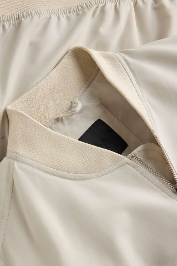 Herren - Bomberjacke - beige