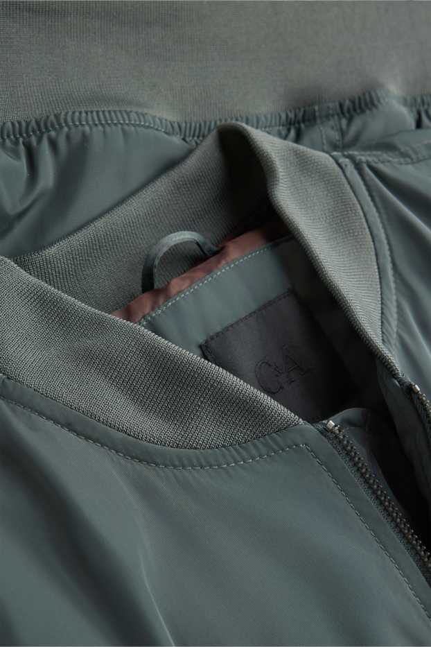 Herren - Bomberjacke - gefüttert - khaki