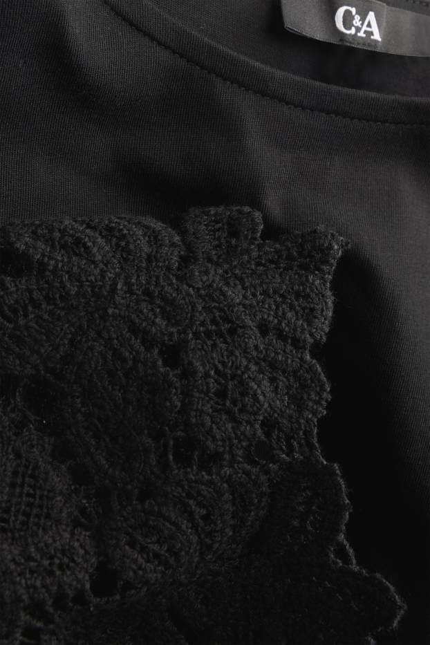 Mujer - Camiseta - negro