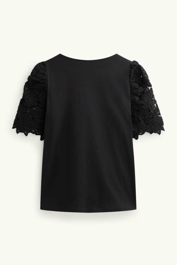 Mujer - Camiseta - negro