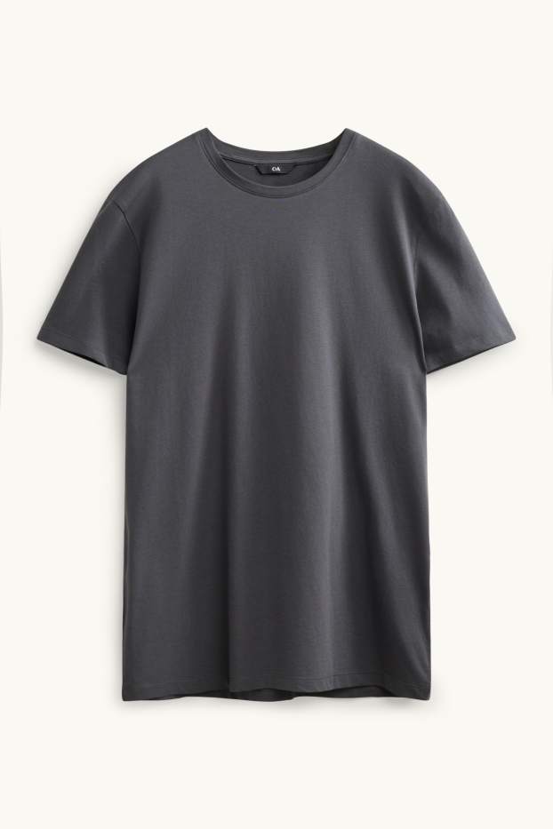 Herren - T-Shirt - Slim Fit - grau