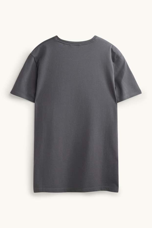 Herren - T-Shirt - Slim Fit - grau