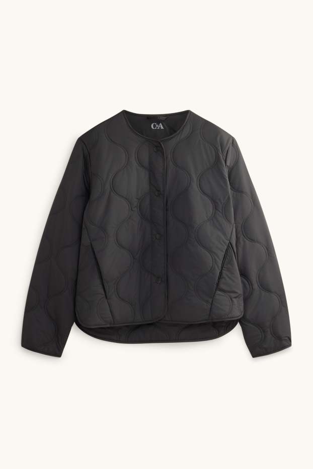 Damen - Steppjacke - schwarz