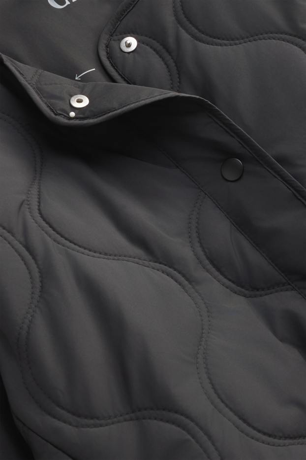 Damen - Steppjacke - schwarz