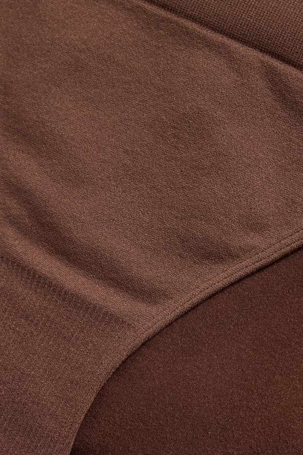 Dames - Set van 3 - slip - seamless - bruin