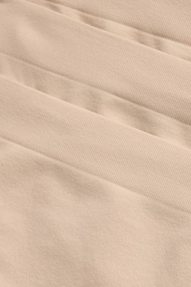 Dames - Set van 3 - slip - seamless - beige