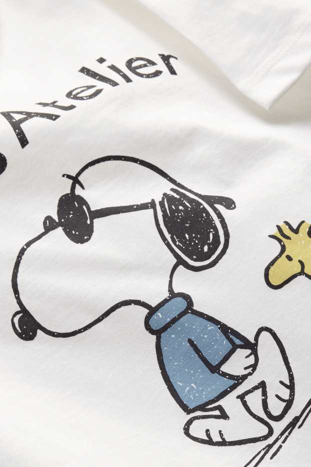 Dames - T-shirt - regular fit - Peanuts - wit