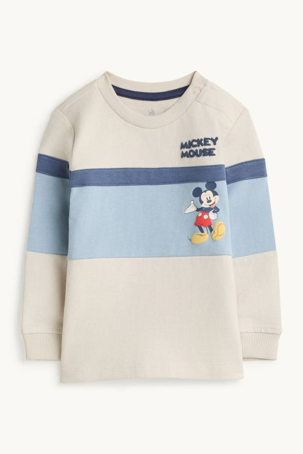 Miminka - chlapci - Mickey Mouse - outfit pro miminka - 2dílný - tmavomodrá