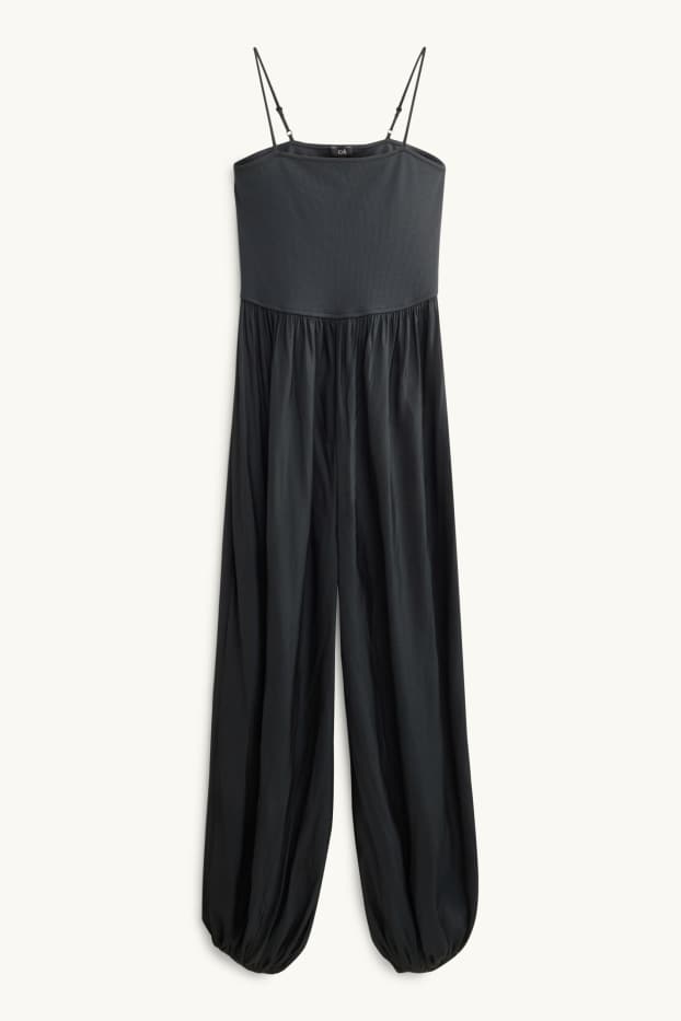 Damen - Jumpsuit - schwarz