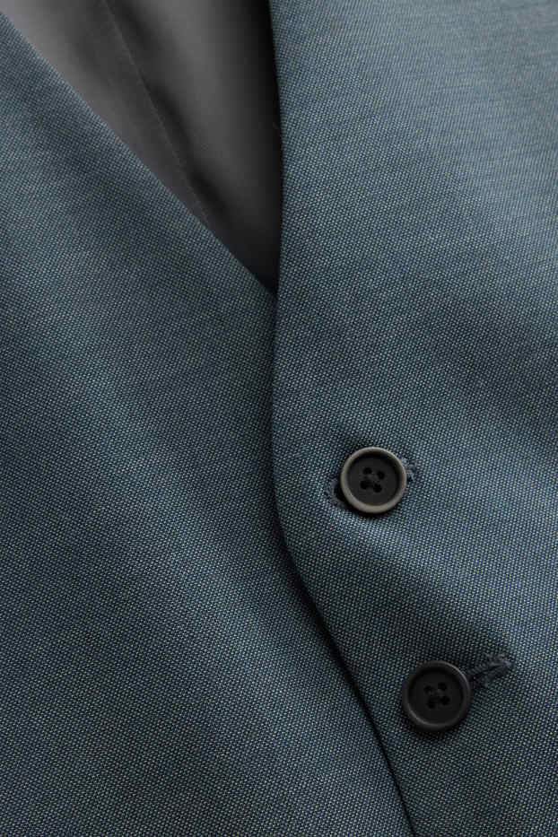 Men - Mix &match suit waistcoat - regular fit - blue / gray