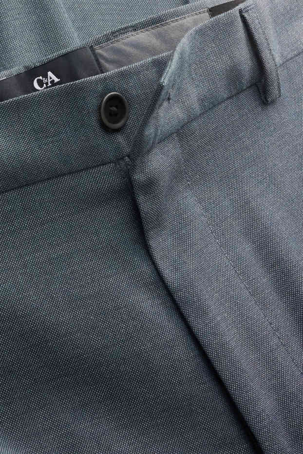 Home - Pantalons combinables - regular fit - elàstics - gris