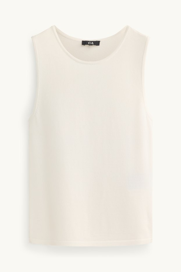 Dames - Spencer - crème wit