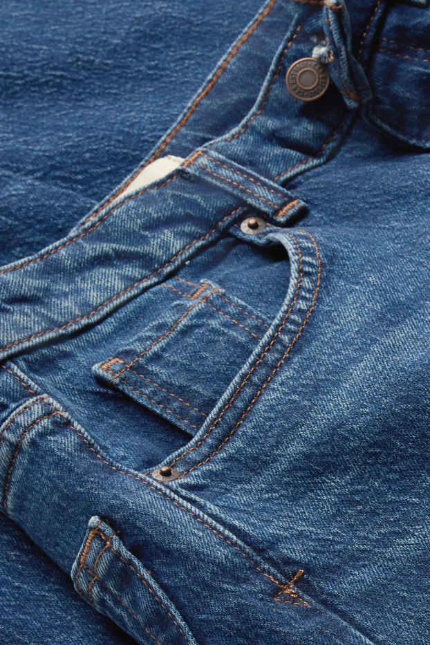 Femmes - Mom jean - high waist - LYCRA® - jean bleu