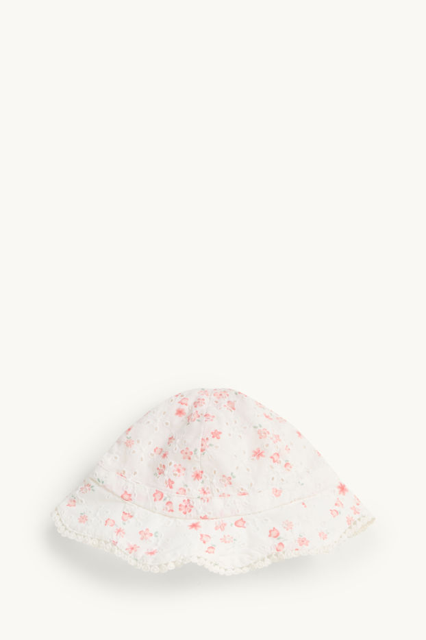 Baby Girls - Baby dress - white / rose