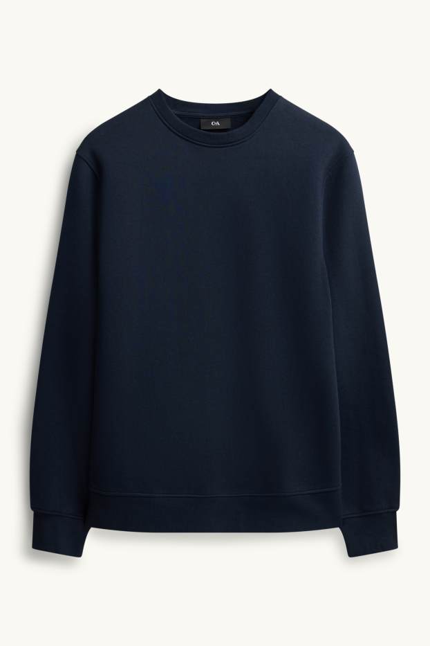 Bărbați - Bluză de molton - albastru închis