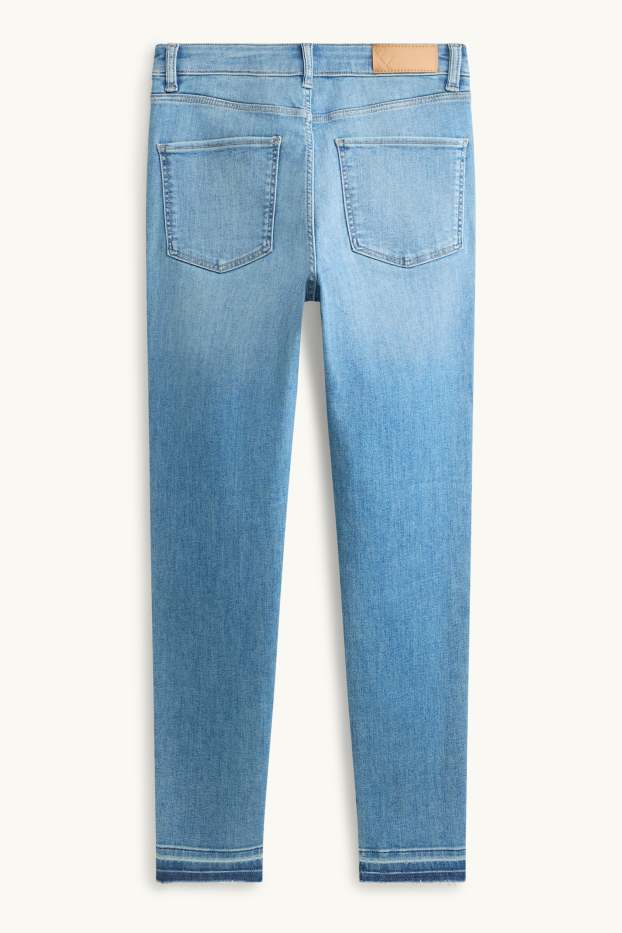 Damen - Skinny Jeans - High Waist - LYCRA® ADAPTIV Fiber - jeansblau