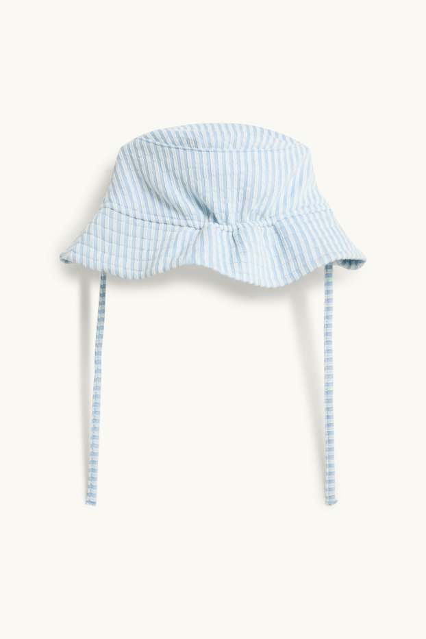 Baby Girls - Baby outfit - white / light blue