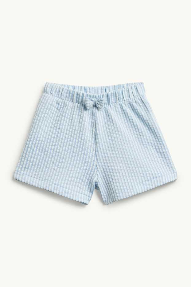 Baby Girls - Baby outfit - white / light blue