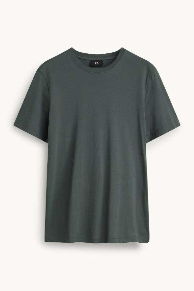 Herren - T-Shirt - Regular Fit - dunkelgrau