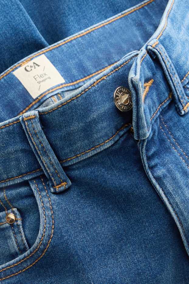 Dona - Straight jeans - mid waist - shaping jeans - LYCRA® - texà blau