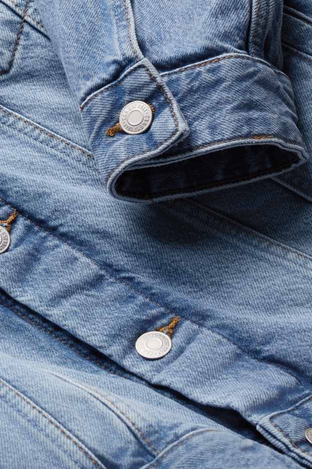 Heren - Spijkerjasje - jeanslichtblauw