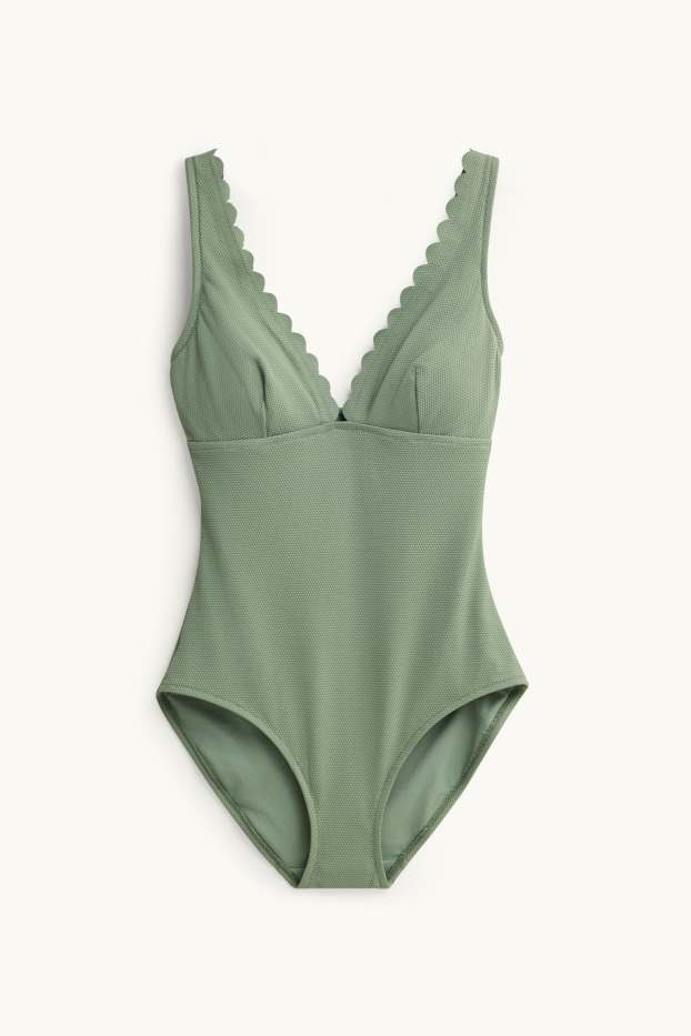 Femmes - Maillot de bain galbant - ampliforme - LYCRA® XTRA LIFE™  - vert clair