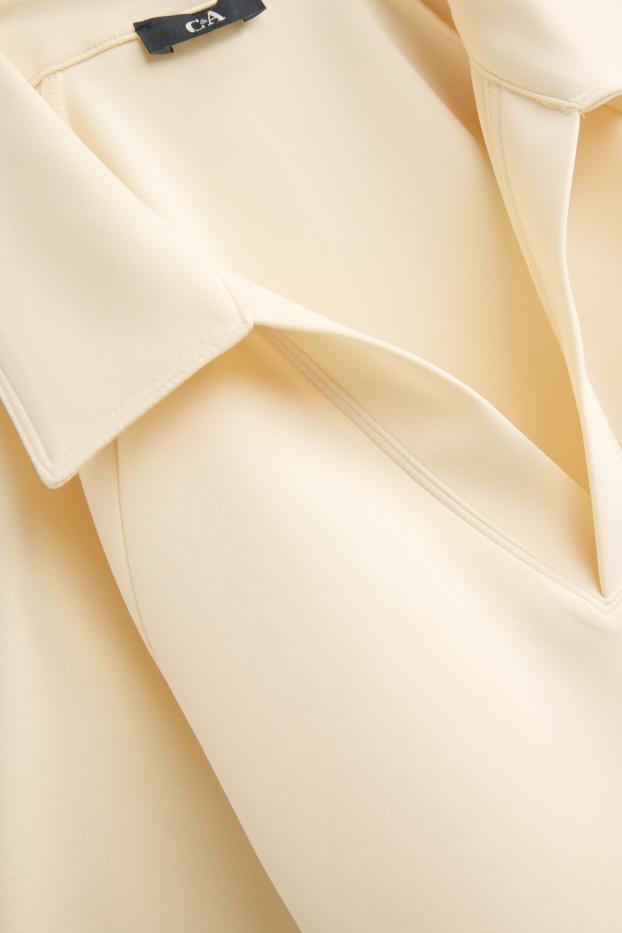 Dames - Sweatshirt - lichtgeel