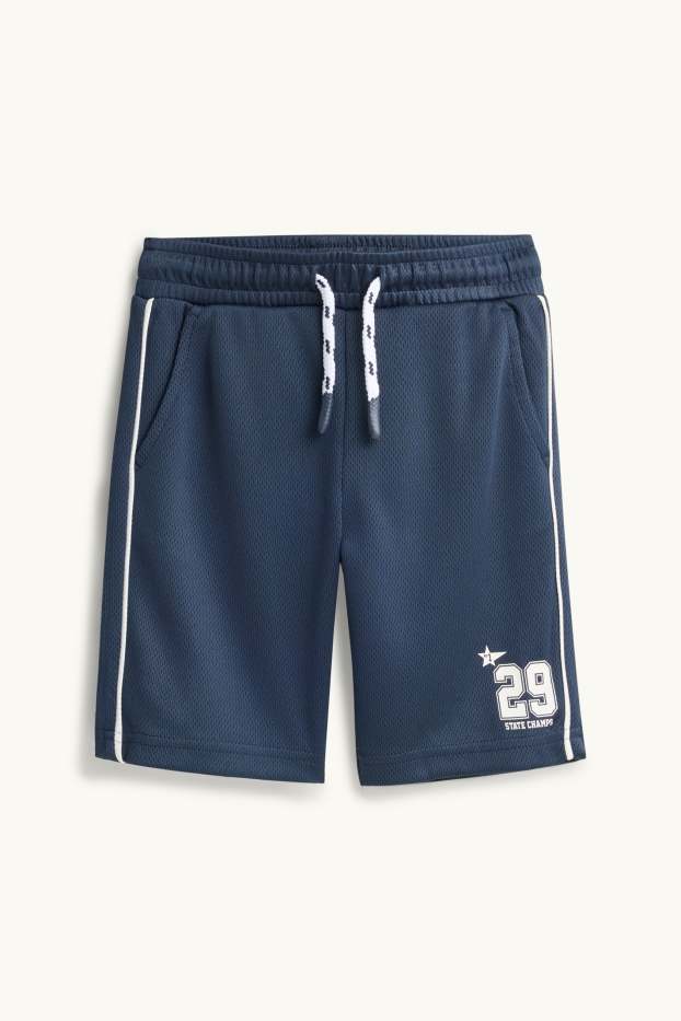 Nen - Pantalons curts - blau fosc